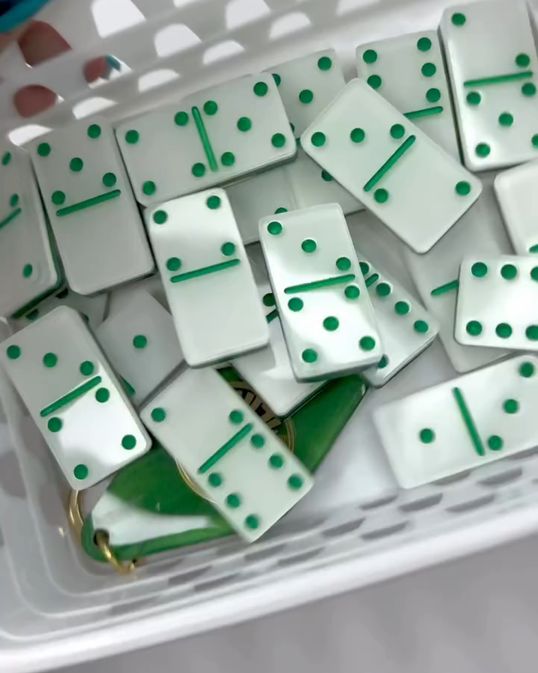 Dominó Personalizado PALMEIRAS – Edição Resina Holográfica Exclusiva