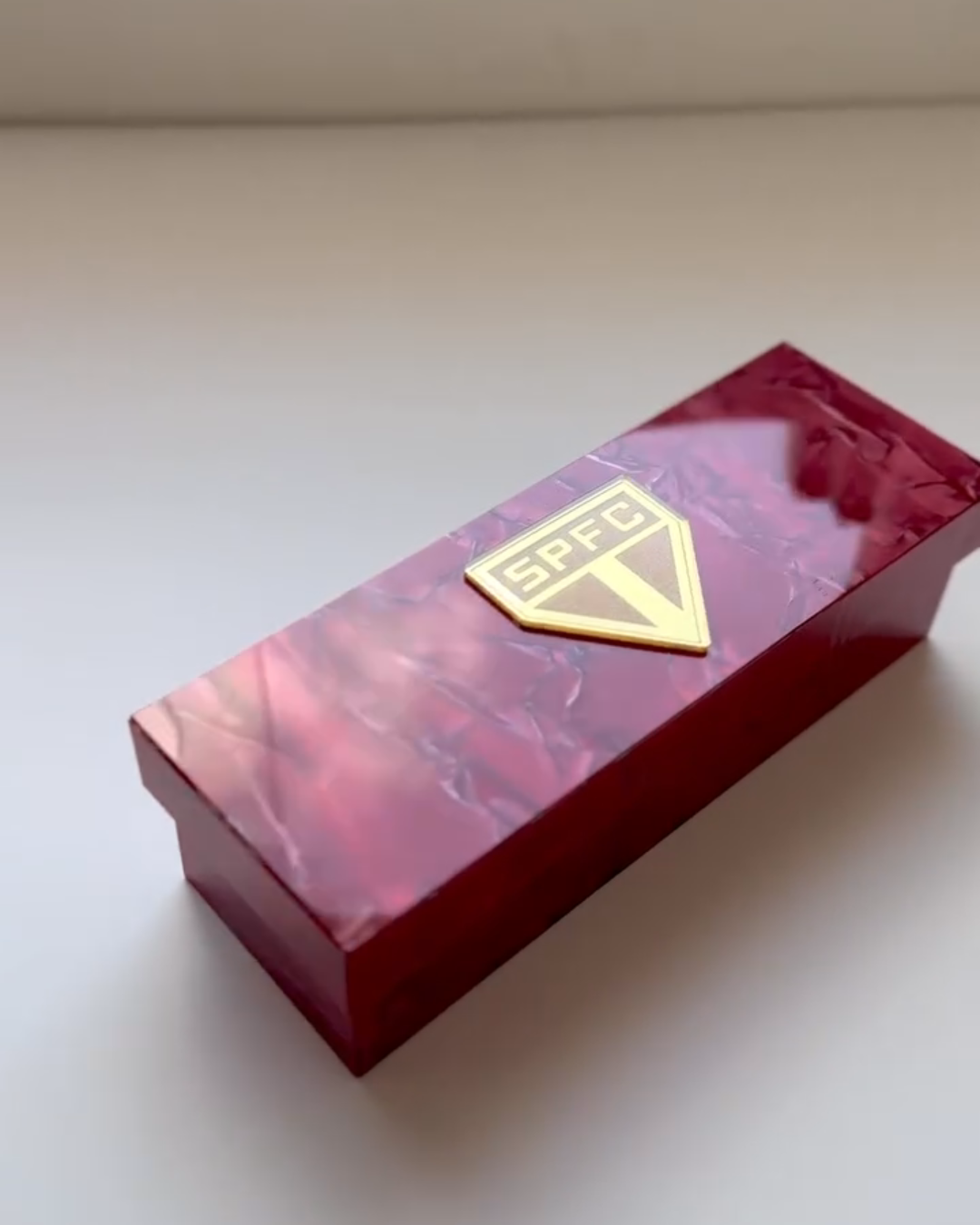 Dominó Personalizado SÃO PAULO – Edição Resina Holográfica Exclusiva